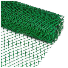 Решетка садовая 20*20 мм 10 м темно-зелёная (аналог 999288)