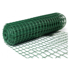 Решетка садовая 50*50 мм 10 м зеленая (аналог 007286)