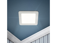 Светильник встраиваемый ЭРА LED 2-6 6W 220V 4000K, квадрат 1/40