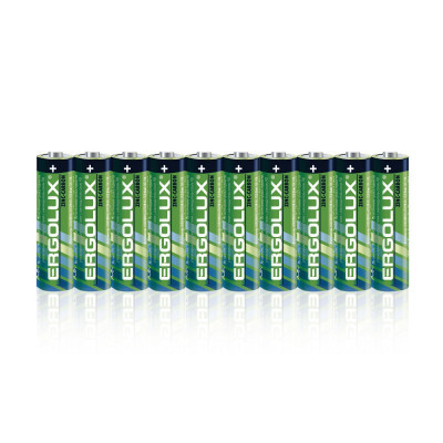 Батарейка Ergolux R6 SR10 (R6 SR10 батарейка,1.5В) 10/60/1200