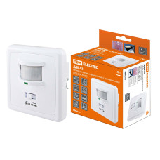 Датчик движ. встраиваемый в стену ДДВ-03 500Вт, 5-480с, 2-12м, 5+Лк, 140гр, 30-90Дб, IP20, TDM /100 Датчик движ. встраиваемый в стену ДДВ-03 500Вт, 5-480с, 2-12м, 5+Лк, 140гр, 30-90Дб, IP20, TDM /100