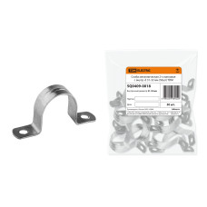 Скоба металлическая TDM 2-х лапковая с внутр. d31-32 мм,/крат.50шт