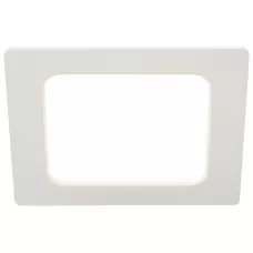 Светильник светодиодный встраиваемый ЭРА LED 18-12-4K квадратный 12Вт 4000К d 110-120/145 мм/мин.2шт