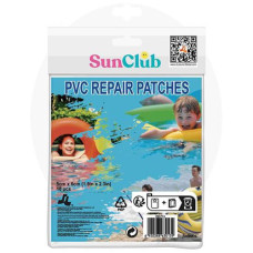 Заплатки ремонтные из ПВХ 5*6 см 10 шт 290713 Sunclub Заплатки ремонтные из ПВХ 5*6 см 10 шт 290713 Sunclub