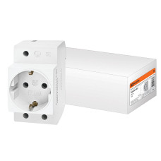 Розетка на DIN-рейку с з.к. TDM РАр10-З-ОП Shuko 5/100