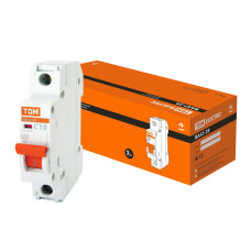 Авт. выкл. TDM ВА47-29 1P 10А 4,5кА х-ка С 12/120