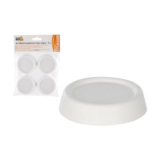 Антивибрационные подставки, 4шт, цвет белый (круглые)