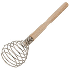 Венчик с деревянной ручкой Mallony 1/25