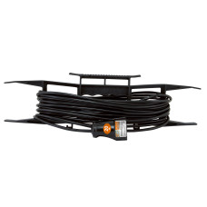 Удлинитель-шнур на рамке силовой народный ПВС 2200 Вт с/з, 20м, штепс. гнездо