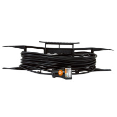 Удлинитель-шнур на рамке силовой народный ПВС 2200 Вт с/з, 30м, штепс. гнездо Удлинитель-шнур на рамке силовой народный ПВС 2200 Вт с/з, 30м, штепс. гнездо