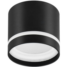 Потолочный светильник ЭРА OL9 GX53 BK/WH,85х80, накл. под лампу Gx53, алюм, черный+белый 1/40 Потолочный светильник ЭРА OL9 GX53 BK/WH,85х80, накл. под лампу Gx53, алюм, черный+белый 1/40