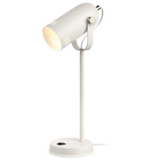 Настольный светильник ЭРА N-117-Е27-40W-W белый 1/12 Настольный светильник ЭРА N-117-Е27-40W-W белый 1/12