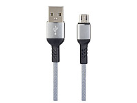 PERFEO Кабель USB2.0 A вилка - Micro USB вилка, серый, длина 1 м., бокс (U4806)/ 30