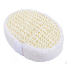 Мочалка-подушка сизаль овальная АкваМаг  1/12/144  АКЦИЯ