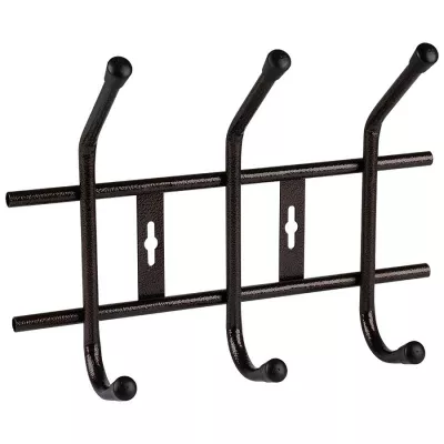 Вешалка настенная Gancio 3 крючка бронза Вешалка настенная Gancio 3 крючка бронза