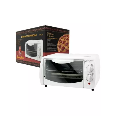 Духовка электрическая Матрёна МА-25 (9 литров) белая Духовка электрическая Матрёна МА-25 (9 литров) белая