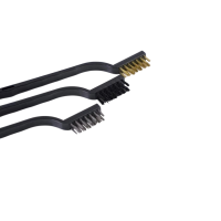 Набор щёток, универсальные, 3 шт, 17х1х1,8 см, раб.часть 3,3х0,8х1 см