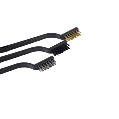 Набор щёток, универсальные, 3 шт, 17х1х1,8 см, раб.часть 3,3х0,8х1 см