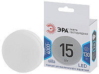 ЭРА Лампа светодиодная STD LED GX-15W-840-GX53 GX53 15Вт таблетка нейтральный белый свет