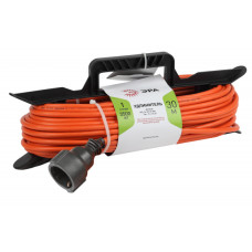 Удлинитель силовой ЭРА UFx-1e-3x1.5-30m на рамке c заземлением 1 розетка 30м ПВС 3x1.5мм2 Удлинитель силовой ЭРА UFx-1e-3x1.5-30m на рамке c заземлением 1 розетка 30м ПВС 3x1.5мм2