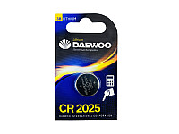 Батарейка DAEWOO CR2025-BP1 3V (10/1800)