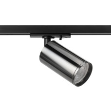 Трековый светильник ЭРА TR39-GU10 ВСН под лампу MR16 черный хром