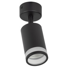 Потолочный светильник ЭРА OL23 BK MR16/GU10, черный ЦЕНА ▼
