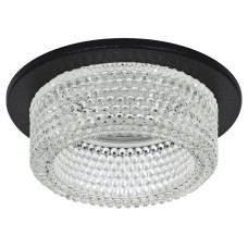 Точечный светильник ЭРА DK109 BK/CL MR16 GU5.3 акрил черный прозрачный