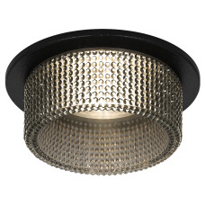 Точечный светильник ЭРА DK109 BK/GR MR16 GU5.3 акрил черный серый