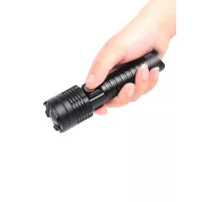 Фонарь ручной,  режим свечения, Zoom, аккумулятор 1*18650, зарядка от TYPE-C в комплекте, 50W, 1400L