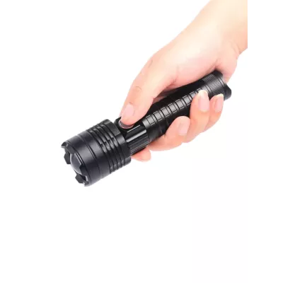 Фонарь ручной,  режим свечения, Zoom, аккумулятор 1*18650, зарядка от TYPE-C в комплекте, 50W, 1400L