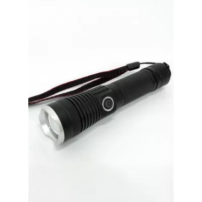 Фонарь ручной, 1 режим свечения, Zoom, аккумулятор 1*18650, зарядка от TYPE-C в комплекте, 50W, 1400