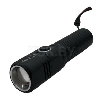 Фонарь ручной, 2 режима свечения, Zoom, аккумулятор 1* 18650, зарядка от TYPE-C в комплекте, 50W, 14