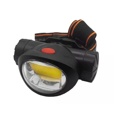 Фонарь налобный, аккумуляторный  фонарь, зарядка MICRO в комплекте, 3 режима, YM-833