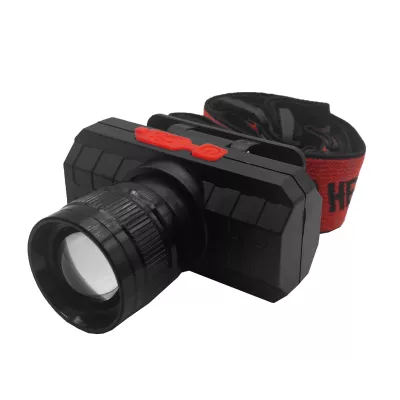 Фонарь налобный,  аккумуляторный  фонарь, зарядка TYPE-C  в комплекте, 3 режима +ЗУМ, YM-1806