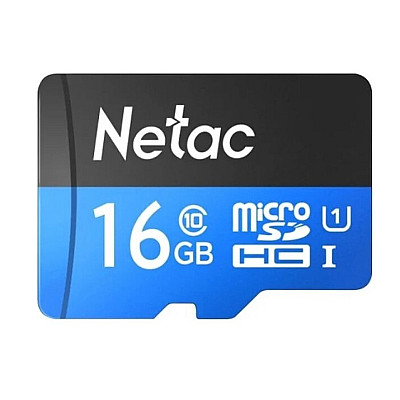 Карта памяти Netac P500 Standard MicroSDHC 16GB U1/C10