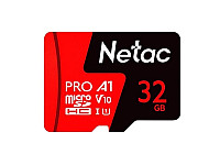 Карта памяти Netac P500 Extreme Pro V30/A1 MicroSDXC 32GB (UHS-I, Class 10)