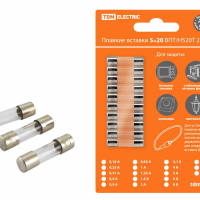 Плавкая вставка TDM ВПБ6-3 0,315А 250В упак (10 шт.) 1/340