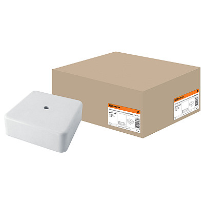 Коробка распаячная TDM КР 50x50x20 ОП IP40, белая /192