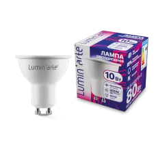 LUMIN'ARTE Лампа светодиодная LSTD-PAR16-10W4KGU10 10Вт 4000K GU10 10/100 LUMIN'ARTE Лампа светодиодная LSTD-PAR16-10W4KGU10 10Вт 4000K GU10 10/100