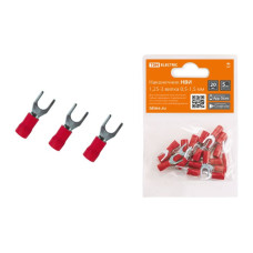 Наконечник НВИ TDM 1,25-3 вилка 0,5-1,5мм (20шт) 1/30/480