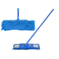 Швабра с насадкой из микрофибры ворсовая Аквамаг 1/24