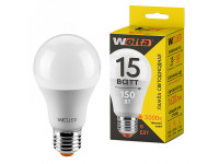 WOLTA Лампа светодиодная LX A60 15Вт 1620лм Е27 3000К 1/50