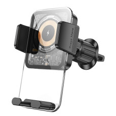 BOROFONE автодержатель с беспроводной зарядкой BH209, черный
