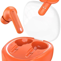 BOROFONE беспроводные наушники BW37 TWS, шумоподавление, оранжевый