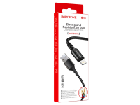 Кабель BX54 Lightning-USB черный BOROFONE 3/360