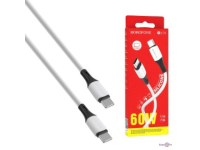 Кабель BX79 Type-C-Type-C 60W, белый, от 3 шт BOROFONE