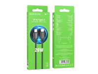 Кабель BX87 Lightning-Type-C 20W черный, 1 метр. поддержка PD 20 Вт BOROFONE 2/1000