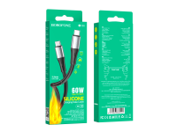 Кабель BX88 Type-C-Type-C 60W, черный BOROFONE /360