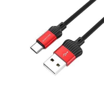 Кабель BX88 Type-C - USB, черный, 1 метр BOROFONE /1000 (кратность 10)